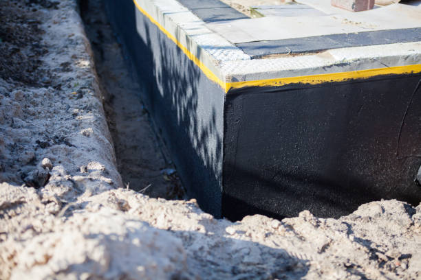 Residential Waterproofing installation at a Genesee Depot, WI home by SJ Waterproofing Pros